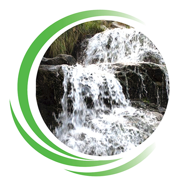 Wasserfall Ruhe und Entspannung in der Physiothearpie Praxis Spuersinn in Berlin Friedenau